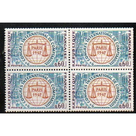 Bloc de 4 du  N° 1529 Neuf **