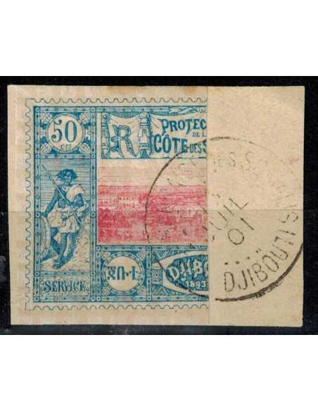 Cote des Somalis N° 015c Obli