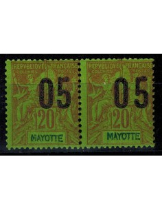 Mayotte N° 24 + 24A N **