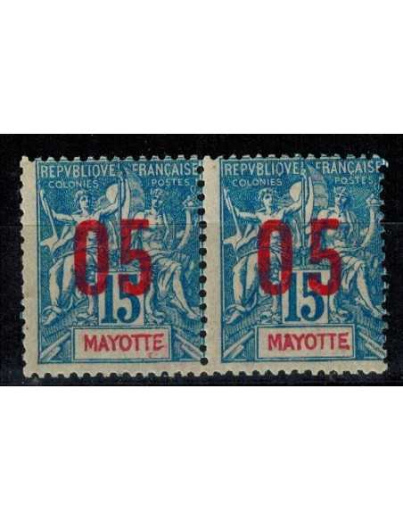Mayotte N° 23 + 23A N *