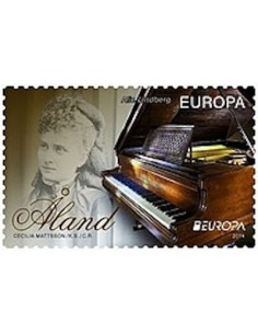 Timbre Poste Europa Aland N° 392 N ** philatelie foxtimbre