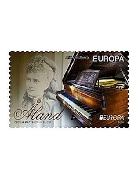 Timbre Poste Europa Aland N° 392 N ** philatelie foxtimbre