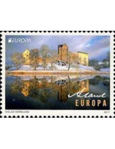 Timbre Poste Europa Aland N° 438 N ** philatelie foxtimbre