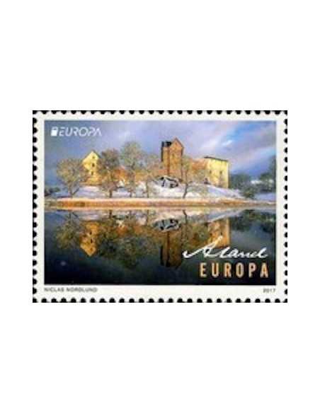Timbre Poste Europa Aland N° 438 N ** philatelie foxtimbre