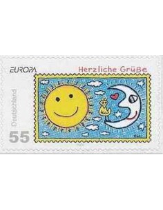 Timbre Poste Europa Allemagne N° 2489 N ** philatelie foxtimbre