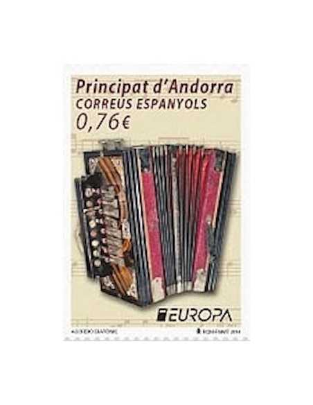 Timbre Poste Europa Andorre Espagnole N° 406 N ** philatelie foxtimbre