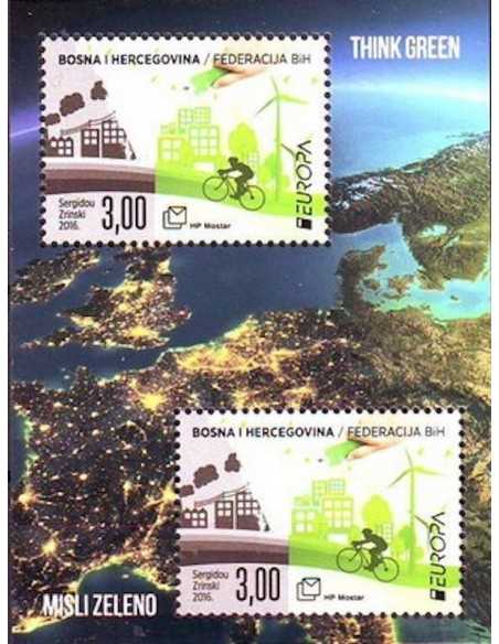 Timbre Poste Europa BH Croate N° BF 31 N ** philatelie foxtimbre