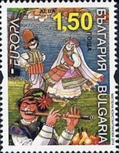 Timbre Poste Europa Bulgarie N° 4382 N ** philatelie foxtimbre