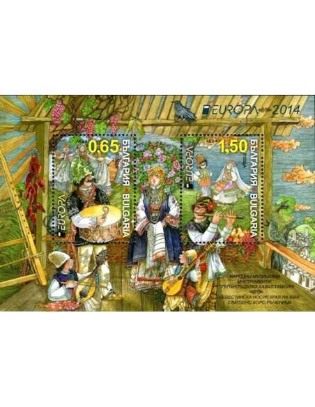 Timbre Poste Europa Bulgarie N° BF 319 N ** philatelie foxtimbre