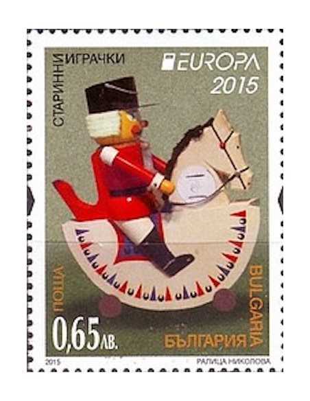 Timbre Poste Europa Bulgarie N° 4415 N ** philatelie foxtimbre