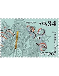 Timbre Poste Europa Chypre N° 1285 N ** philatelie foxtimbre