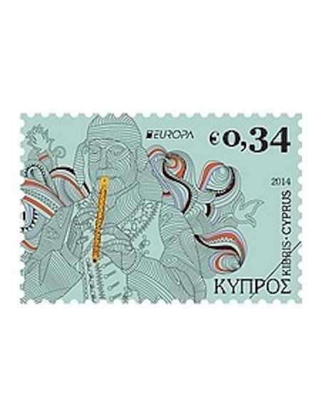 Timbre Poste Europa Chypre N° 1285 N ** philatelie foxtimbre