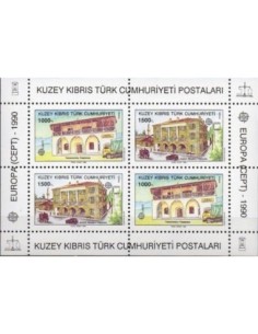 Timbre Poste Europa Chypre Turc N° BF 8 N ** philatelie foxtimbre