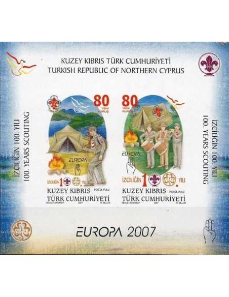 Timbre Poste Europa Chypre Turc N° BF 25 N ** philatelie foxtimbre
