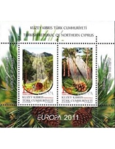 Timbre Poste Europa Chypre Turc N° BF 28 N ** philatelie foxtimbre