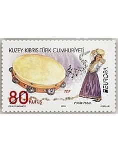 Timbre Poste Europa Chypre Turc N° 746 N ** philatelie foxtimbre