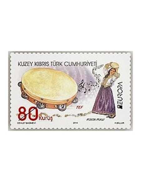 Timbre Poste Europa Chypre Turc N° 746 N ** philatelie foxtimbre