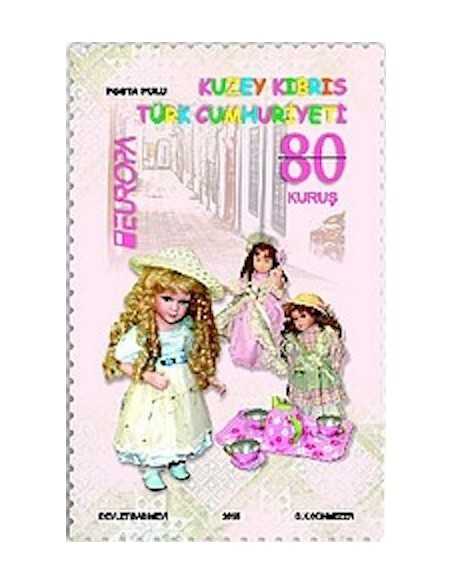 Timbre Poste Europa Chypre Turc N° 762 N ** philatelie foxtimbre