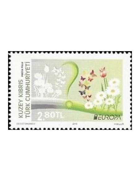 Timbre Poste Europa Chypre Turc N° 780 N ** philatelie foxtimbre