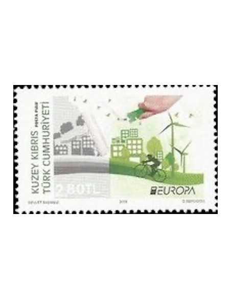 Timbre Poste Europa Chypre Turc N° 781 N ** philatelie foxtimbre