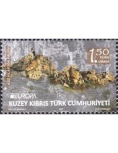 Timbre Poste Europa Chypre Turc N° 791 N ** philatelie foxtimbre