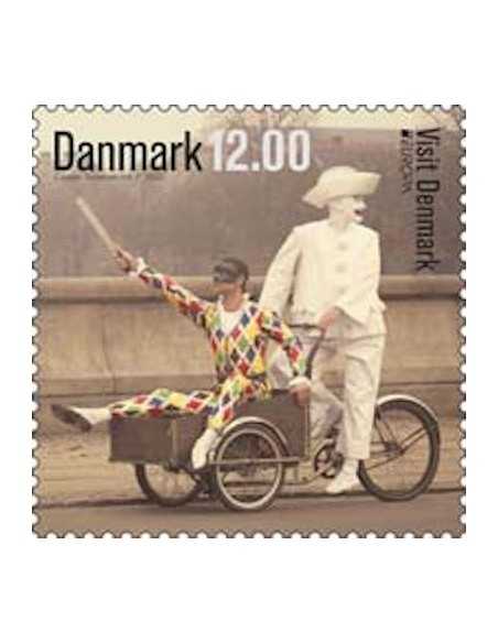 Timbre Poste Europa Dannemark N° 1673 N ** philatelie foxtimbre