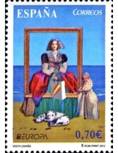 Timbre Poste Europa Espagne N° 4393 N ** philatelie foxtimbre