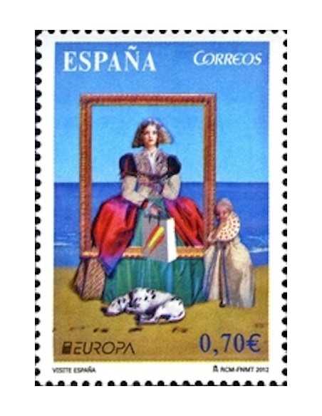 Timbre Poste Europa Espagne N° 4393 N ** philatelie foxtimbre