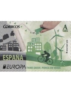 Timbre Poste Europa Espagne N° 4772 N ** philatelie foxtimbre