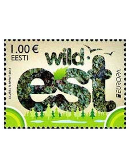 Timbre Poste Europa Estonie N° 678 N ** philatelie foxtimbre