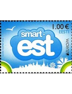 Timbre Poste Europa Estonie N° 679 N ** philatelie foxtimbre