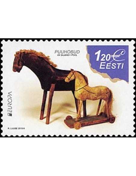 Timbre Poste Europa Estonie N° 758 N ** philatelie foxtimbre