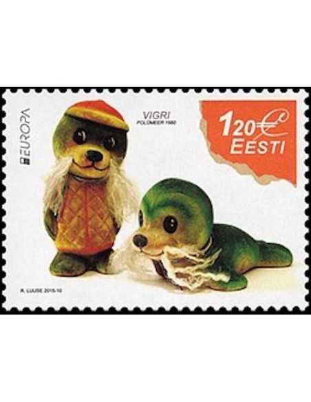 Timbre Poste Europa Estonie N° 759 N ** philatelie foxtimbre