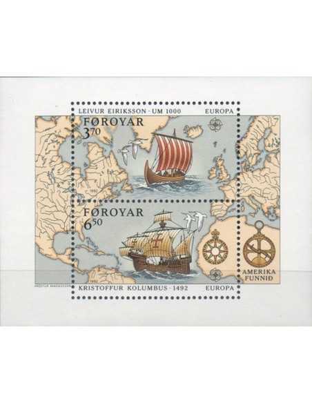 Timbre Poste Europa Feroe N° BF 05 N ** philatelie foxtimbre