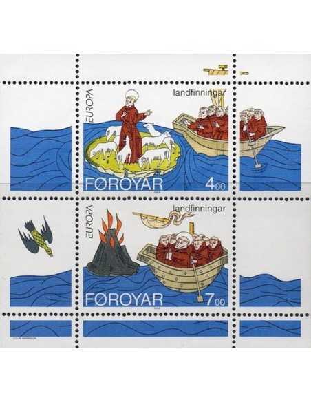 Timbre Poste Europa Feroe N° BF 07 N ** philatelie foxtimbre