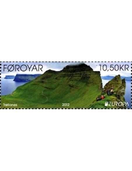 Timbre Poste Europa Feroe N° 746 N ** philatelie foxtimbre