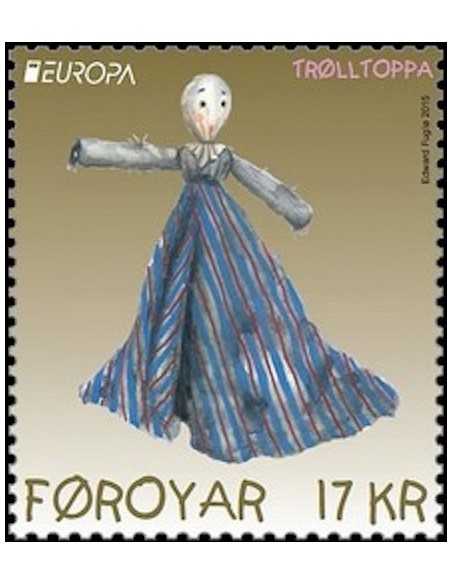 Timbre Poste Europa Feroe N° 830 N ** philatelie foxtimbre