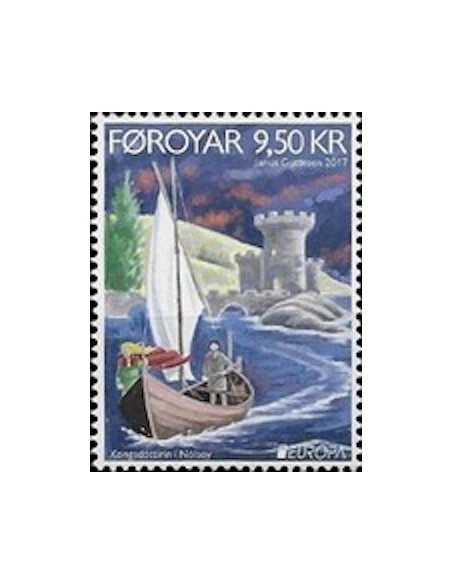 Timbre Poste Europa Feroe N° 888 N ** philatelie foxtimbre