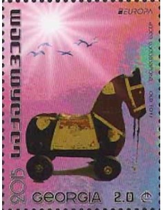 Timbre Poste Europa Georgie N° 506 N ** philatelie foxtimbre