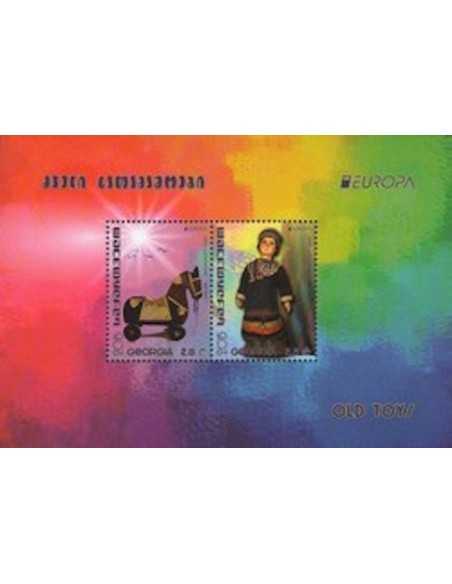 Timbre Poste Europa Georgie N° BF 66 N ** philatelie foxtimbre