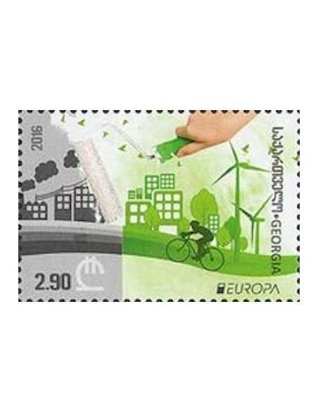 Timbre Poste Europa Georgie N° 510 N ** philatelie foxtimbre