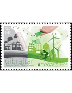 Timbre Poste Europa Gibraltar N° 1727 N ** philatelie foxtimbre
