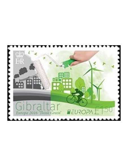 Timbre Poste Europa Gibraltar N° 1727 N ** philatelie foxtimbre