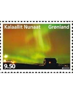 Timbre Poste Europa Groenland N° 594 N ** philatelie foxtimbre