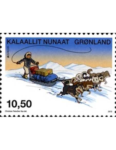 Timbre Poste Europa Groenland N° 609 N ** philatelie foxtimbre