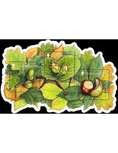 Timbre Poste Europa Guernesey N° BF 71 N ** philatelie foxtimbre