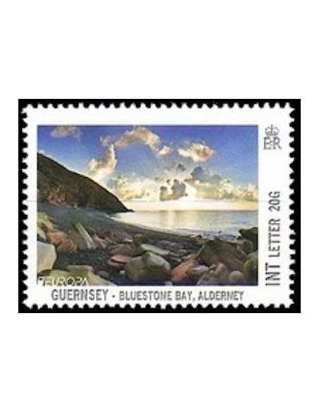 Timbre Poste Europa Guernesey N° 1389 N ** philatelie foxtimbre