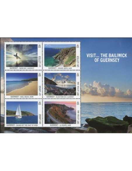 Timbre Poste Europa Guernesey N° BF 77 N ** philatelie foxtimbre