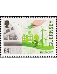 Timbre Poste Europa Guernesey N° 1576 N ** philatelie foxtimbre