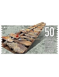 Timbre Poste Europa Islande N° 1347 N ** philatelie foxtimbre